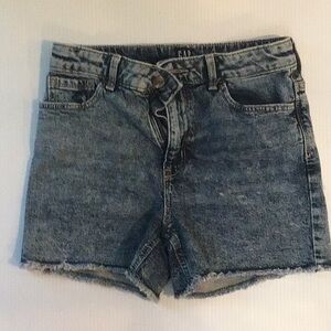 Gap-Denim Stretch High Waist Shorts